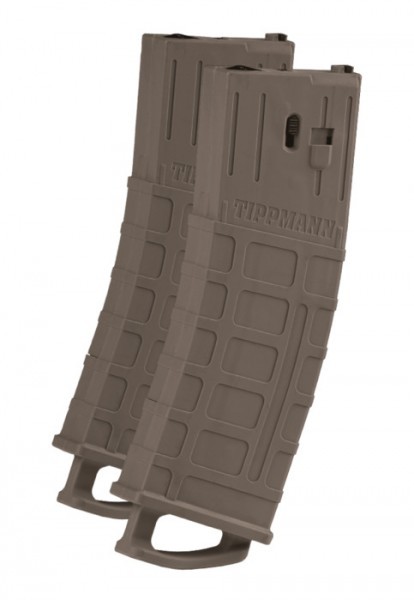 Ersatzmagazin Tippmann TMC, 20 Schuss, Doppelpack - Tan