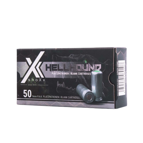 Shoxx Hellhound Platzpatronen 9mm P.A.K - 50 Stück