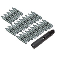Paintball Quick Change Adapter + 25x CO2 Kapseln (12g)