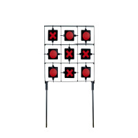 ASG Tic-Tac-Toe Zielscheibe Reaktives 9-Ziel Spiel für Luftdruck- und Airsoftwaffen