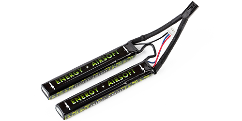 Batterie Energy Airsoft double Stick LiPo 7,4V 2900 mAh