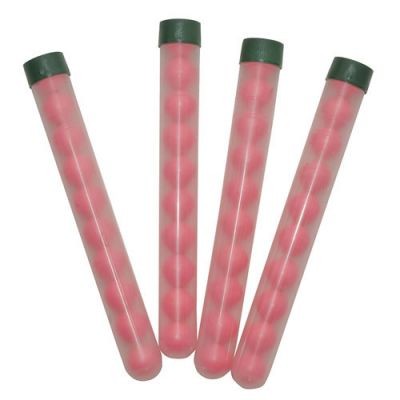 10 Paintball Tube Pods Rund Mit Deckel – 0,68 Cal, 20er-Pack, Für Pumpe & Scharfschützen