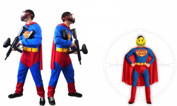 Paintball Kostüm Superheld Super-Zero